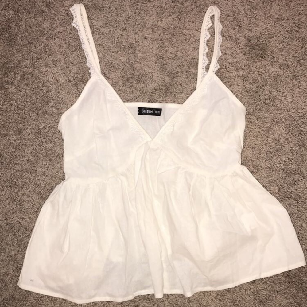 V-neck fit and flare top